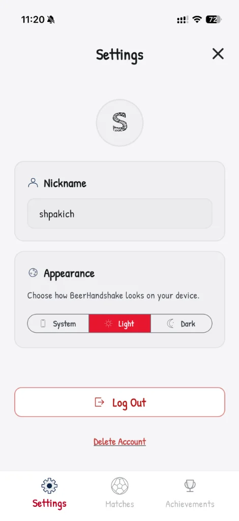 Customize Settings